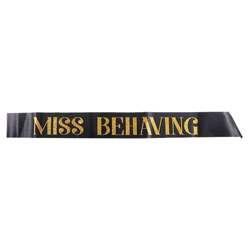 Team Bride Bachelorette Sashes