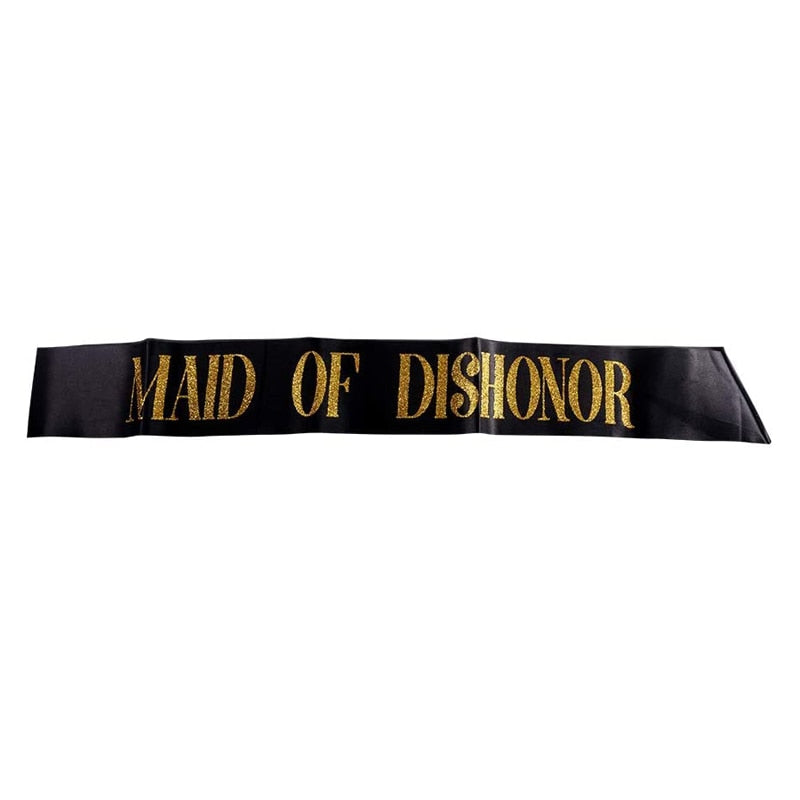 Team Bride Bachelorette Sashes