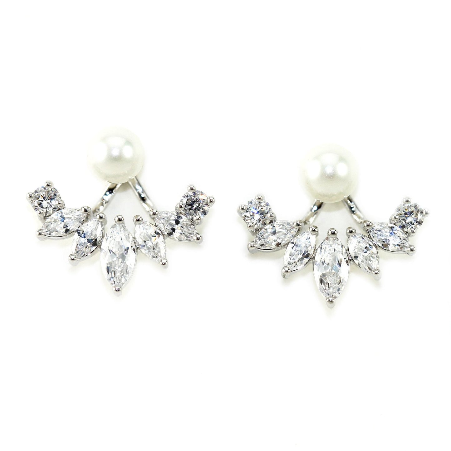 Modern Bridal Ear Jackets