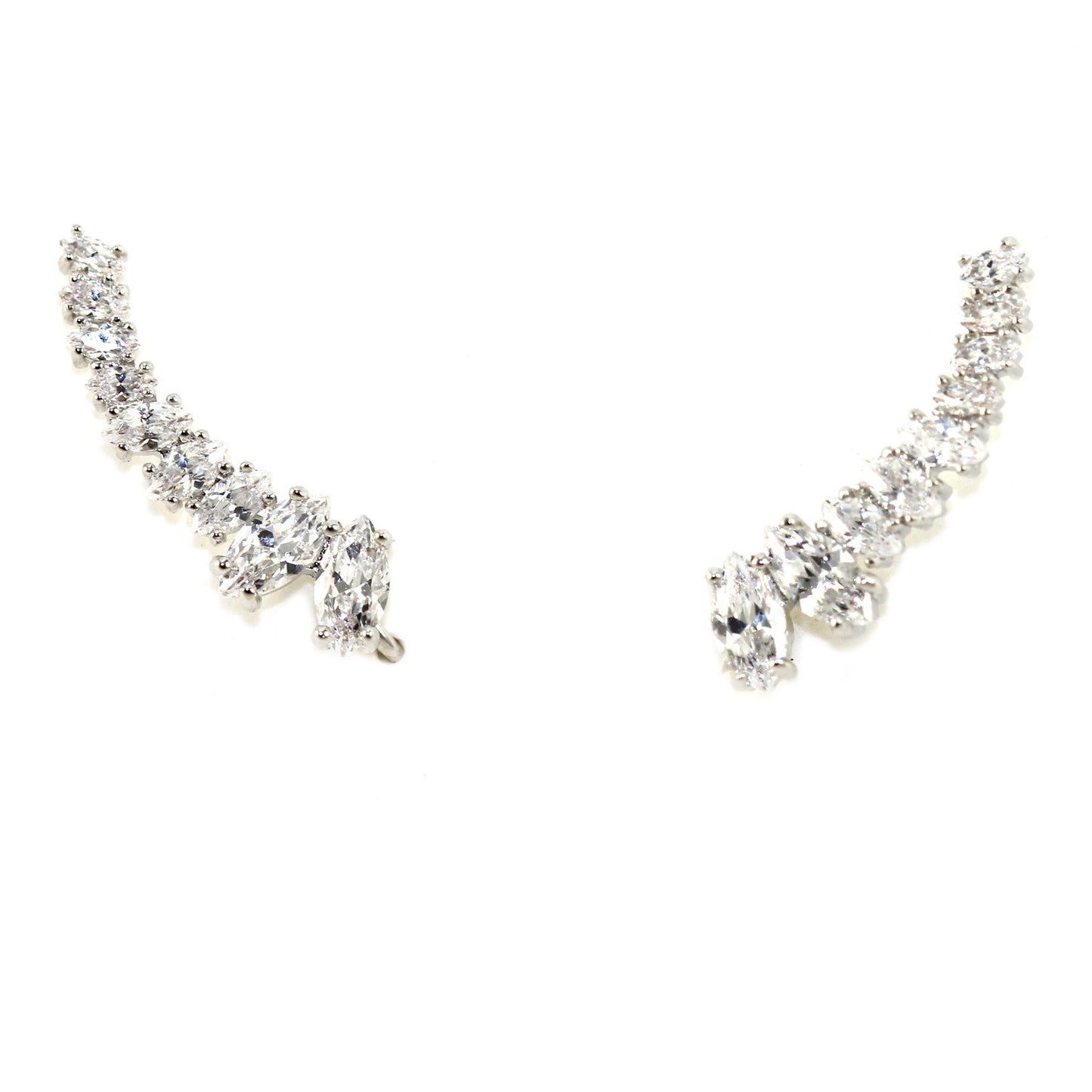 Marquise Ear Climbers