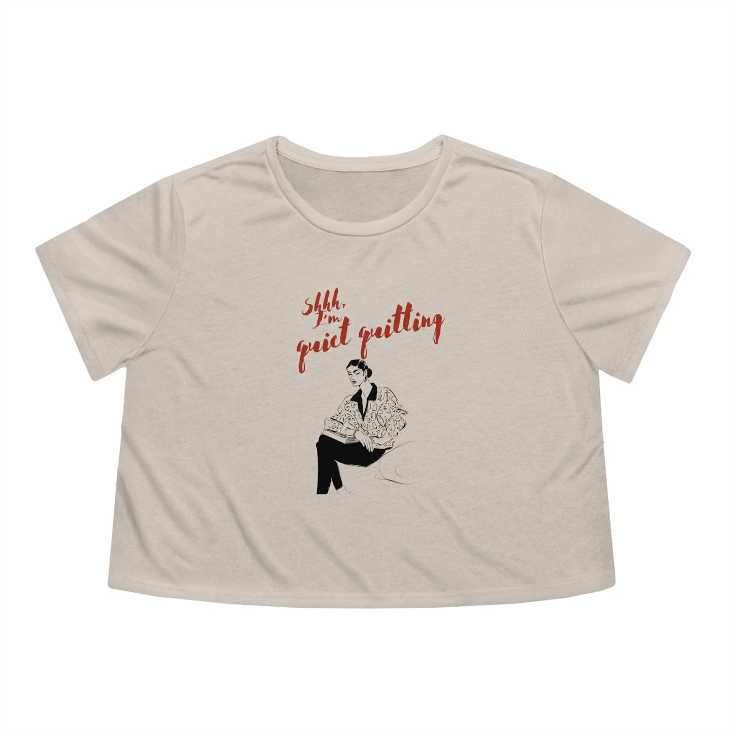 Quiet, I'm Quitting Tee