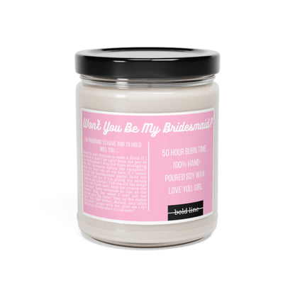 Bridesmaid Candle