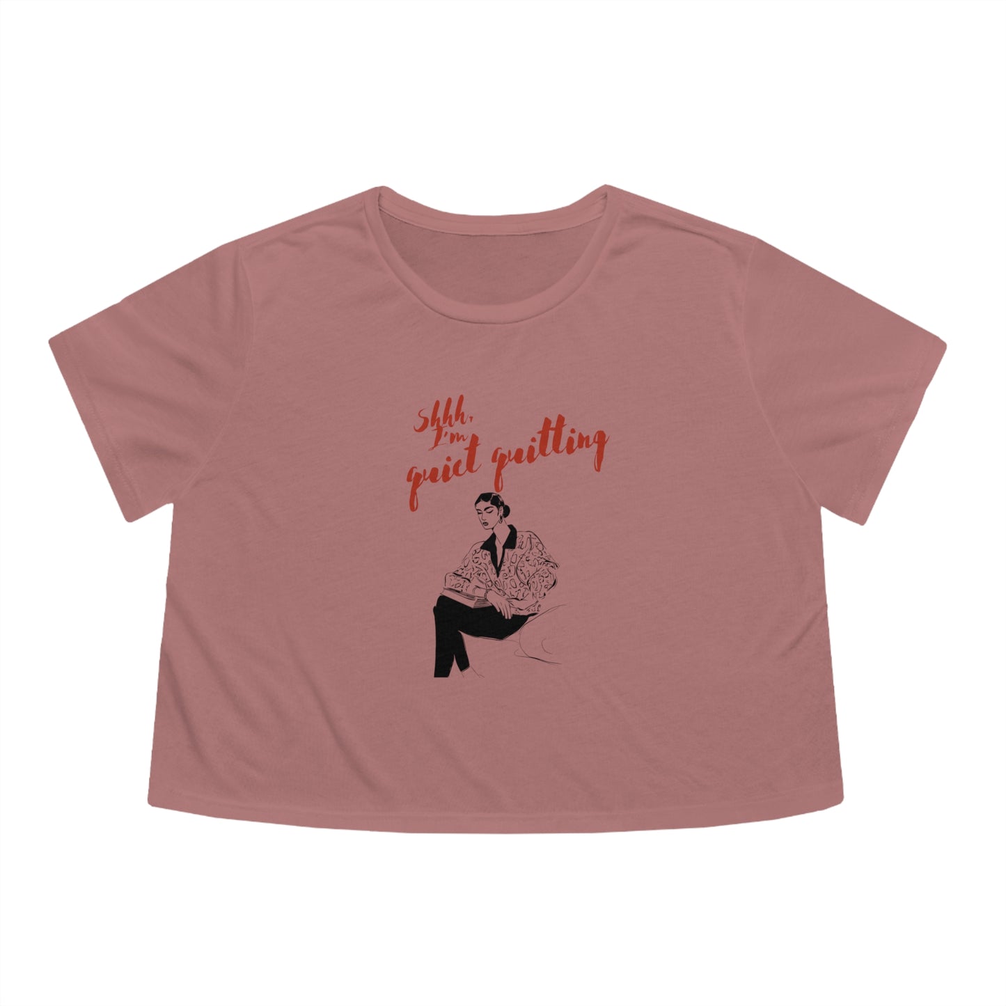 Quiet, I'm Quitting Tee
