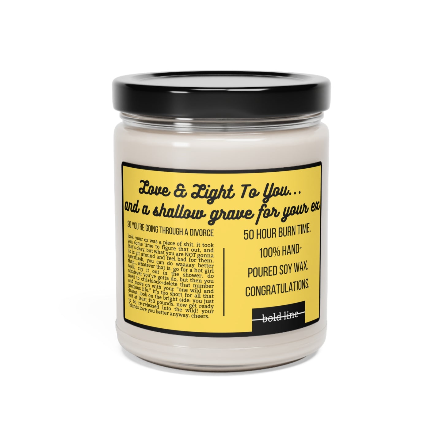 Light, Love & Shallow Grave Candle