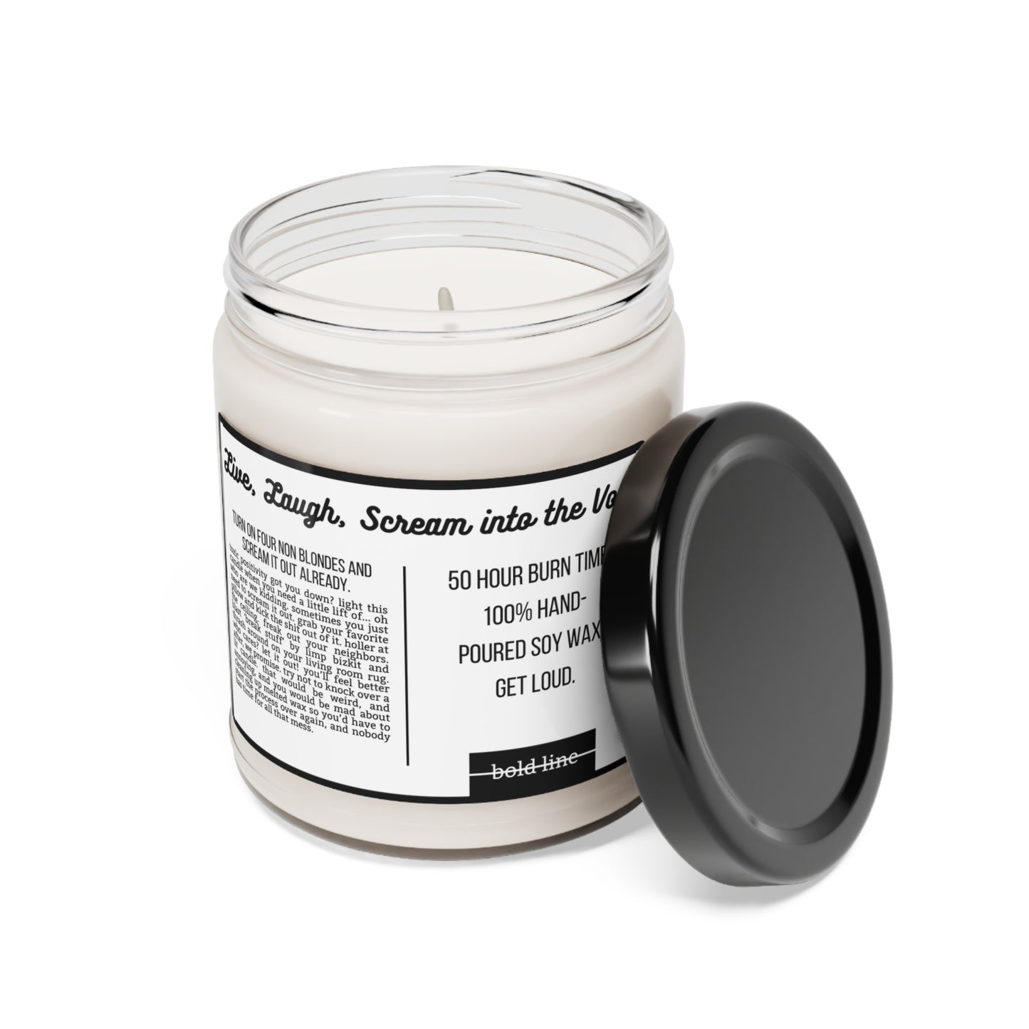 Scream into the Void Candle