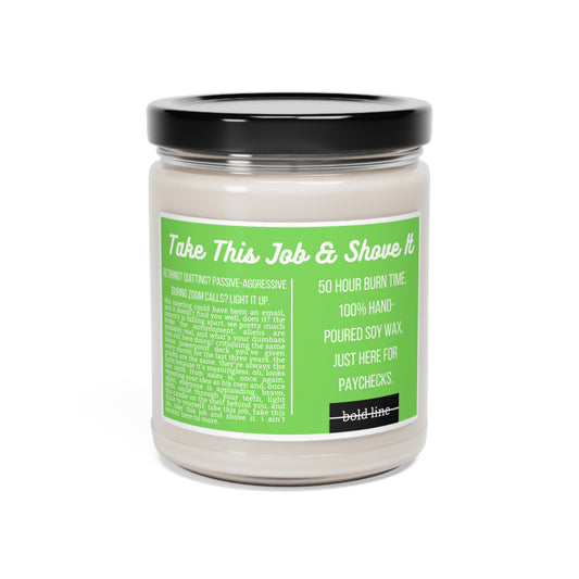 Take This Job & Shove It Candle