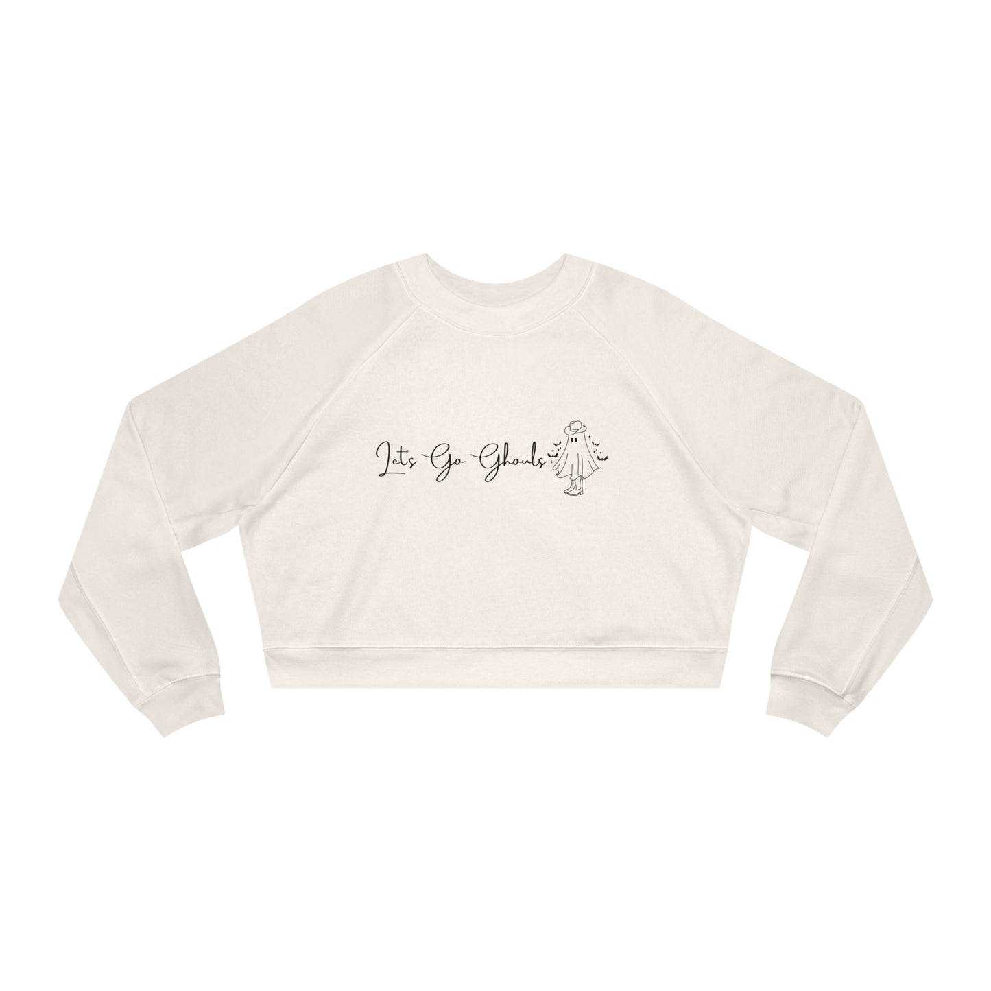 Let's Go Ghouls Cropped Fleece Pullover