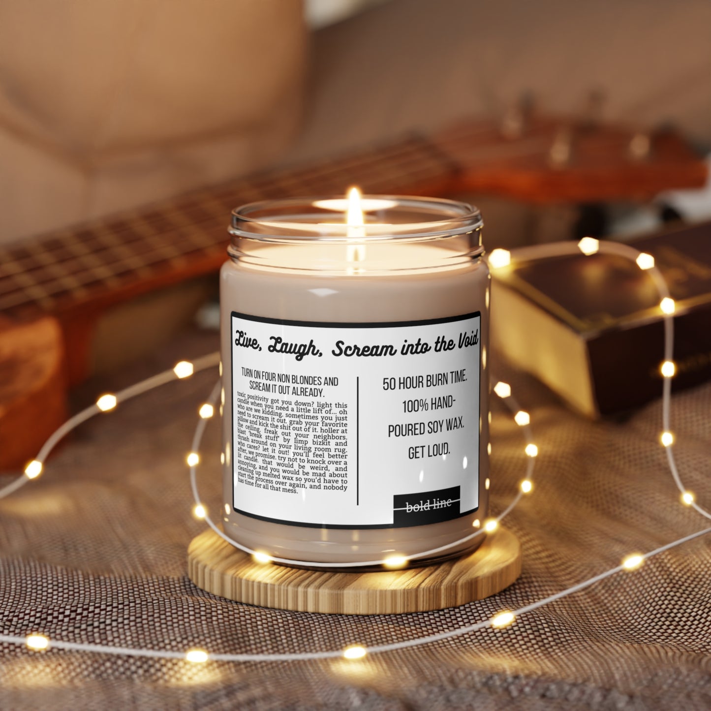Scream into the Void Candle