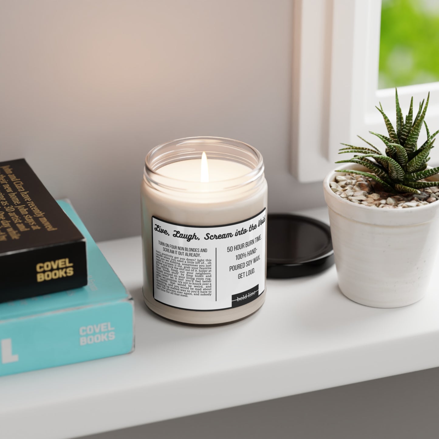Scream into the Void Candle