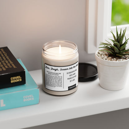 Scream into the Void Candle
