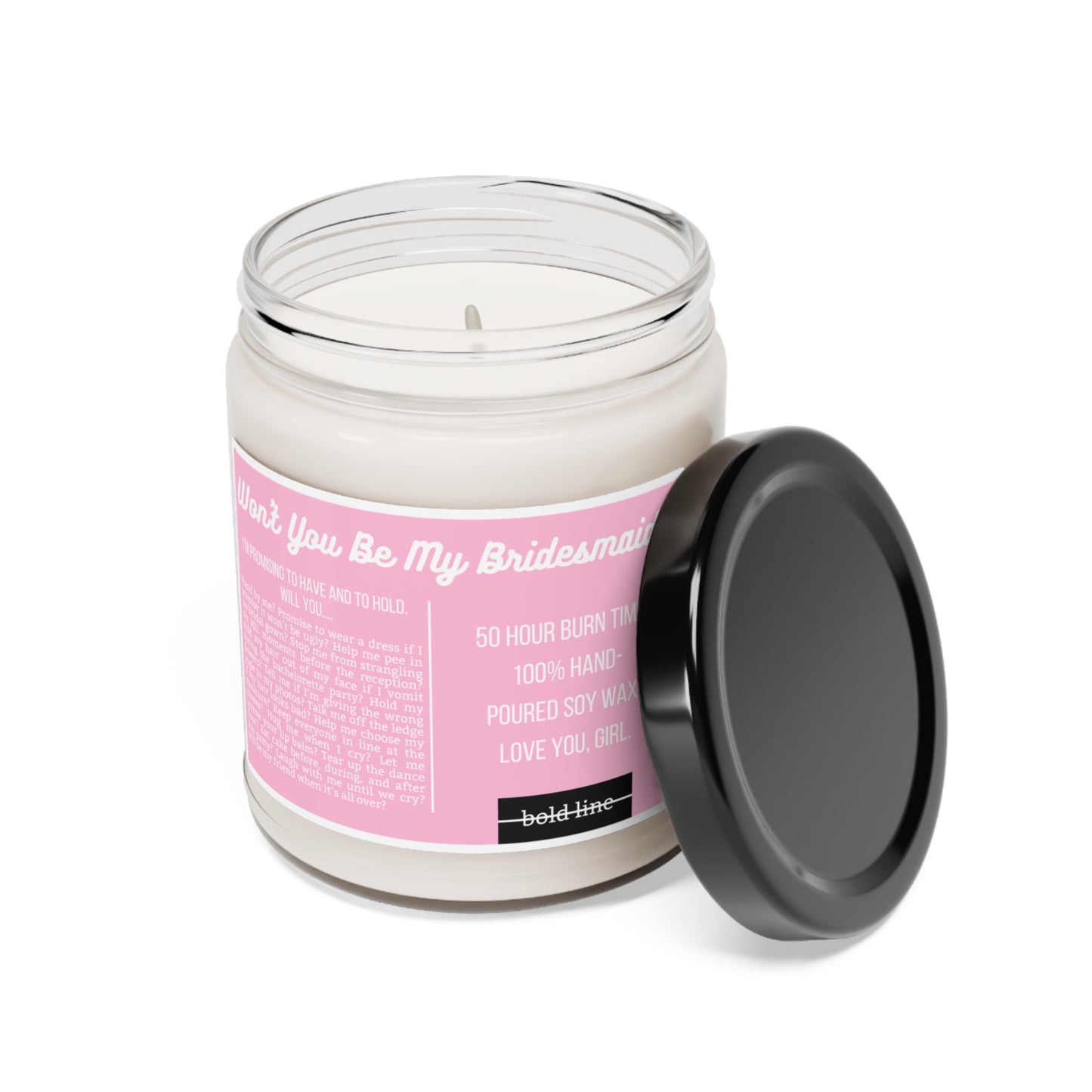 Bridesmaid Candle