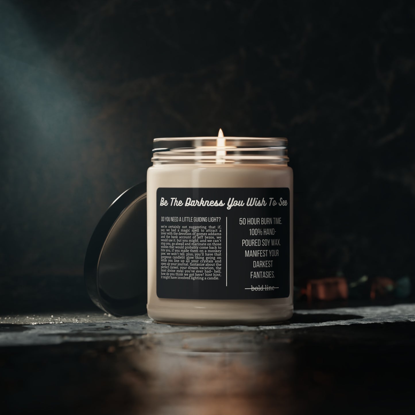 Be the Darkness Candle