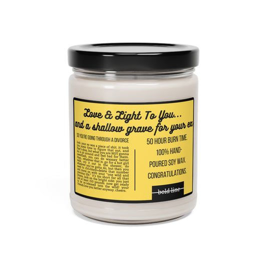 Light, Love & Shallow Grave Candle