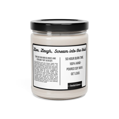 Scream into the Void Candle