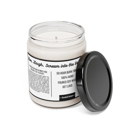 Scream into the Void Candle