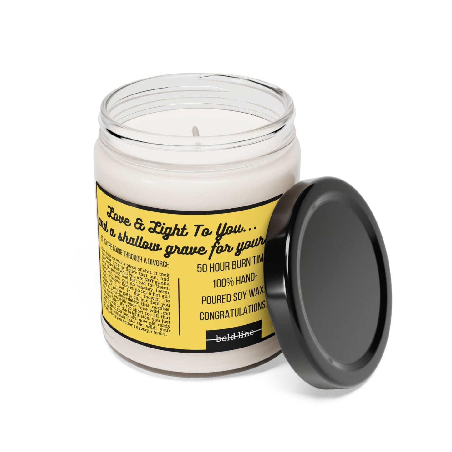 Light, Love & Shallow Grave Candle