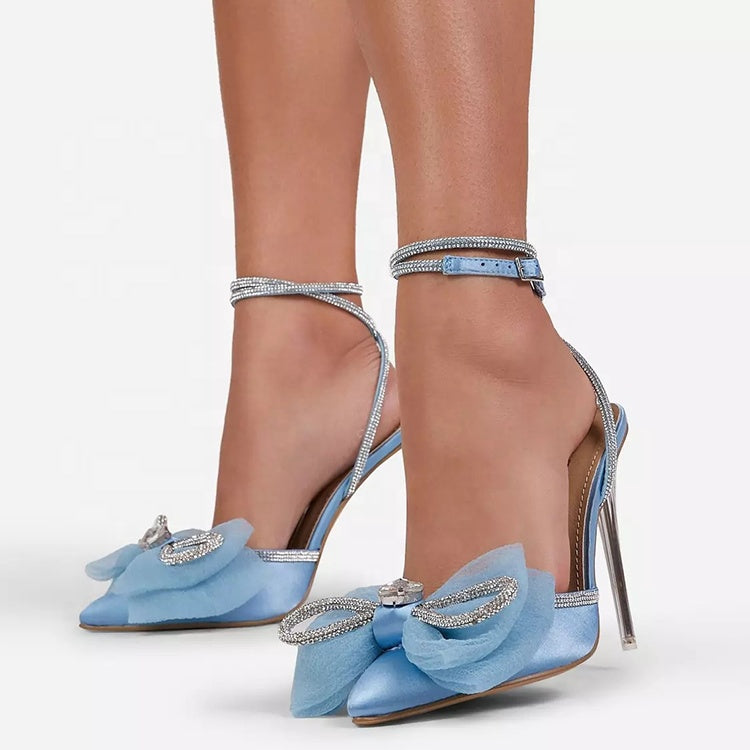 Something Blue Wedding Mules