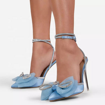 Something Blue Wedding Mules