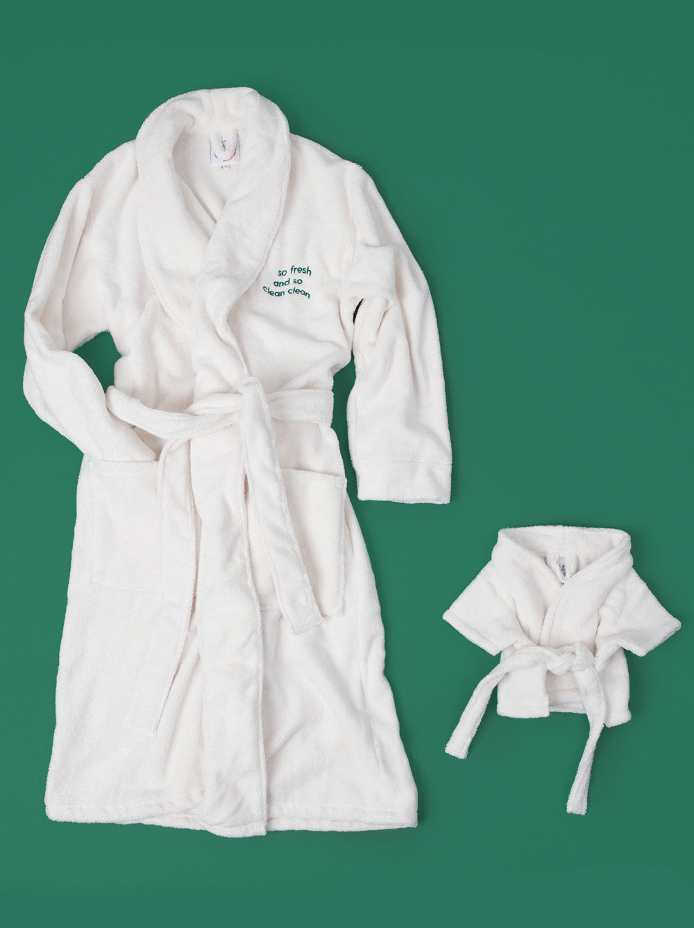 So Fresh and So Clean Mom & Dog Robes