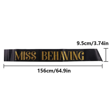 Team Bride Bachelorette Sashes