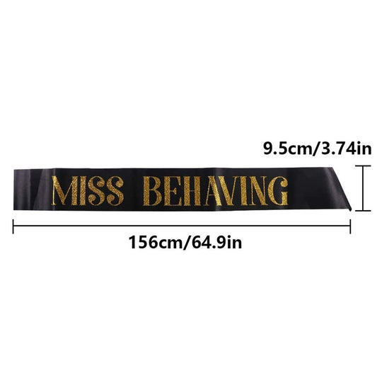 Team Bride Bachelorette Sashes