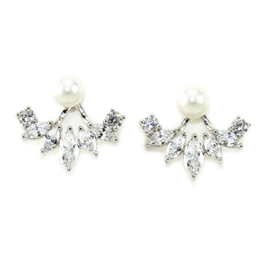 Modern Bridal Ear Jackets