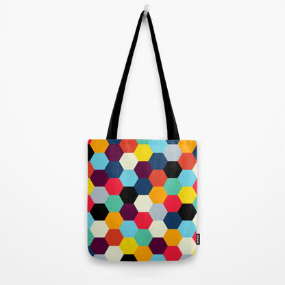 Eclectic Tiles Midcentury Tote Bag
